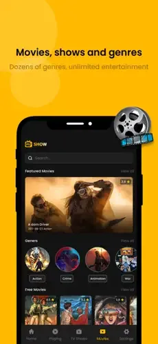 cricify-tv Movies and shows